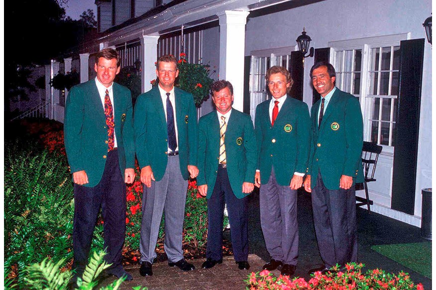 Europe's 'big five' who dominated the Masters for five consecutive years