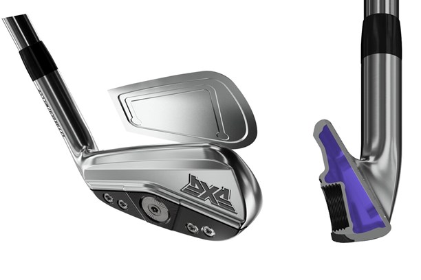 A graphic showing the face and internal structure of the PXG 0311 GEN6 P and XP irons 