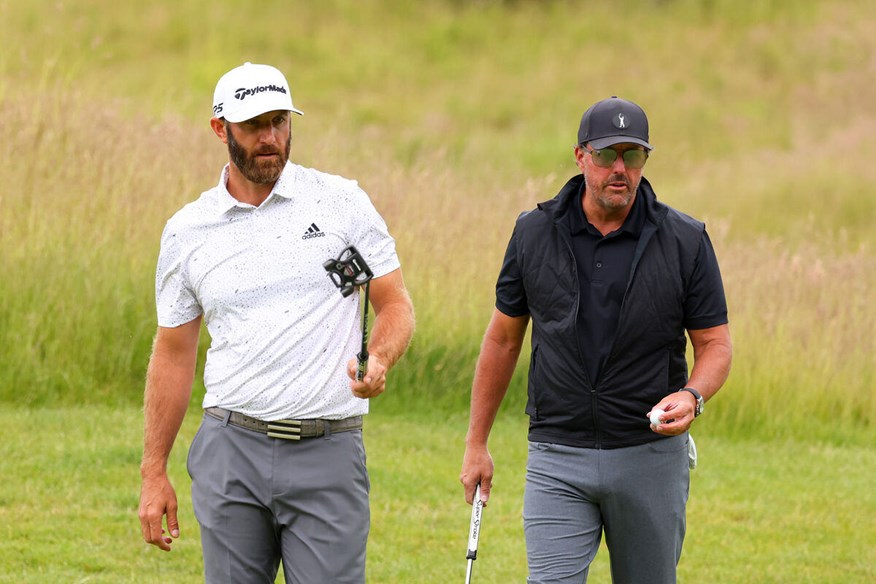 Phil Mickelson and Dustin Johnson have seen their World Rankings fall since joining LIV