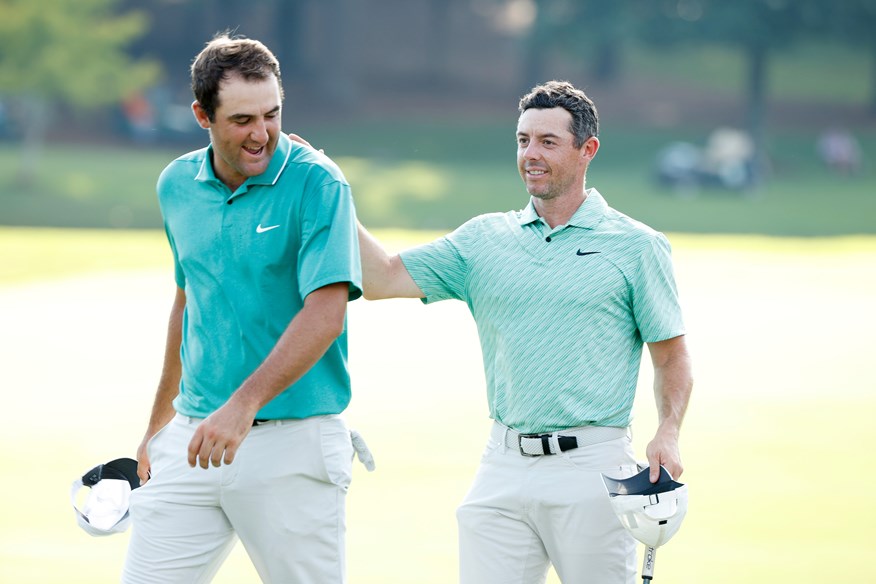 Scottie Scheffler and Rory McIlroy head to Augusta as World No.1 and No.2 respectively.