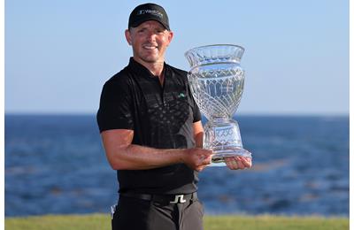 Matt Wallace celebrating his first win in nearly five years in the Dominican Republic.