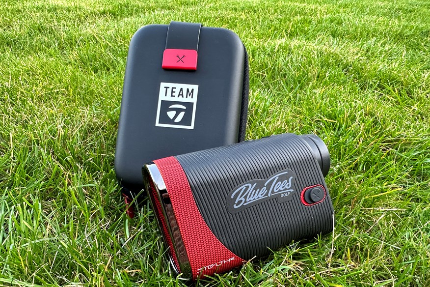 The prize includes a Blue Tees Stealth 2 rangefinder.