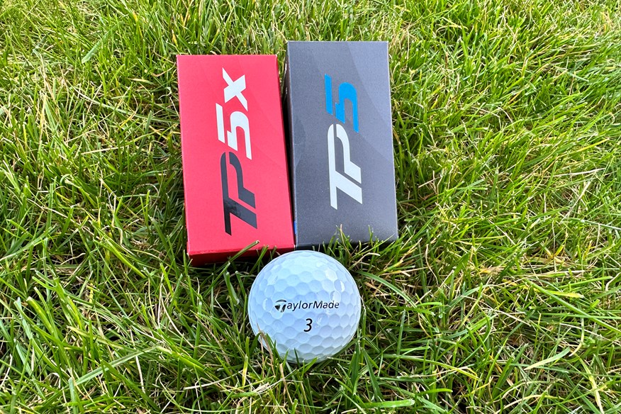 The prize includes TaylorMade TP5 and TP5x golf balls.