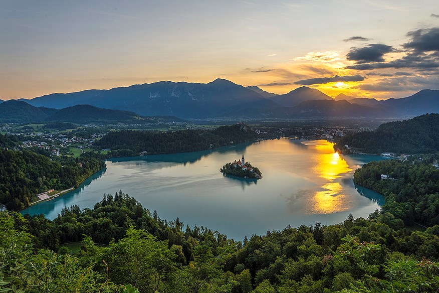 Royal Bled offers stunning views