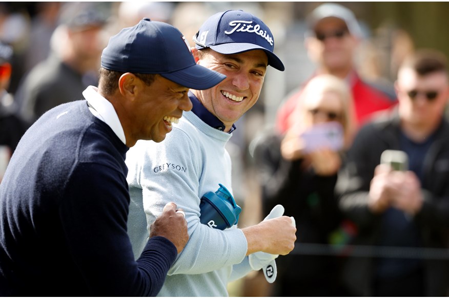 Justin Thomas and Tiger Woods are close friends.