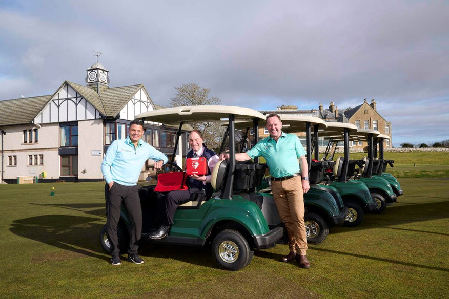 Royal Dornoch now has eight defibrillators on site.