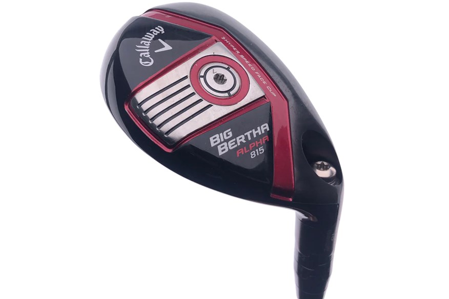 Gooch uses the Callaway Big Bertha Alpha 815 hybrid