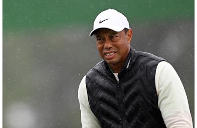 Tiger Woods made the cut at the 2023 Masters but the conditions forced him to withdraw.