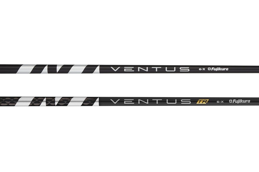 An image to show the differences between the Fujikura Ventus and Ventus TR Black driver shafts