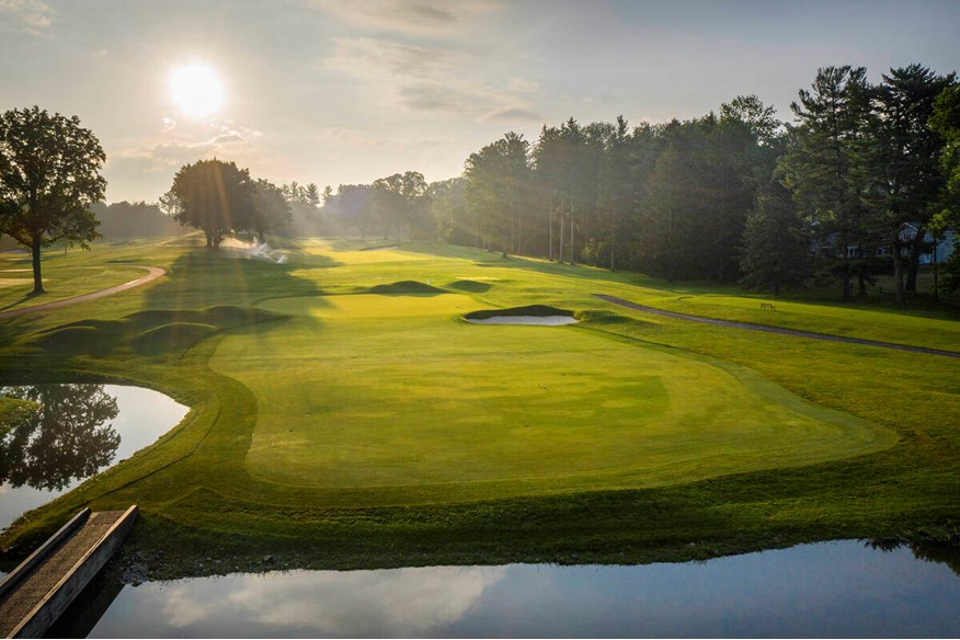 Oak Hill Country Club Hole 1