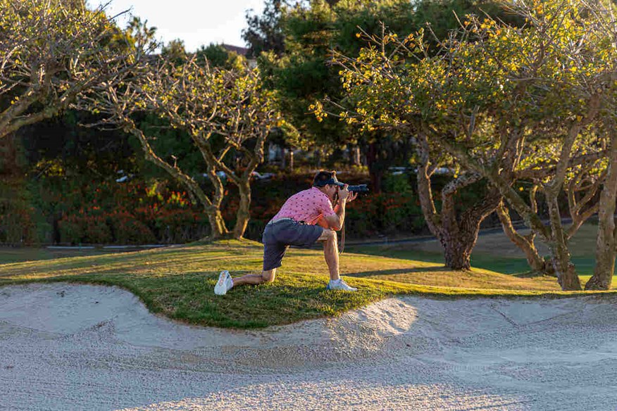 Patrick Koenig has forged a new career as a golf photographer.