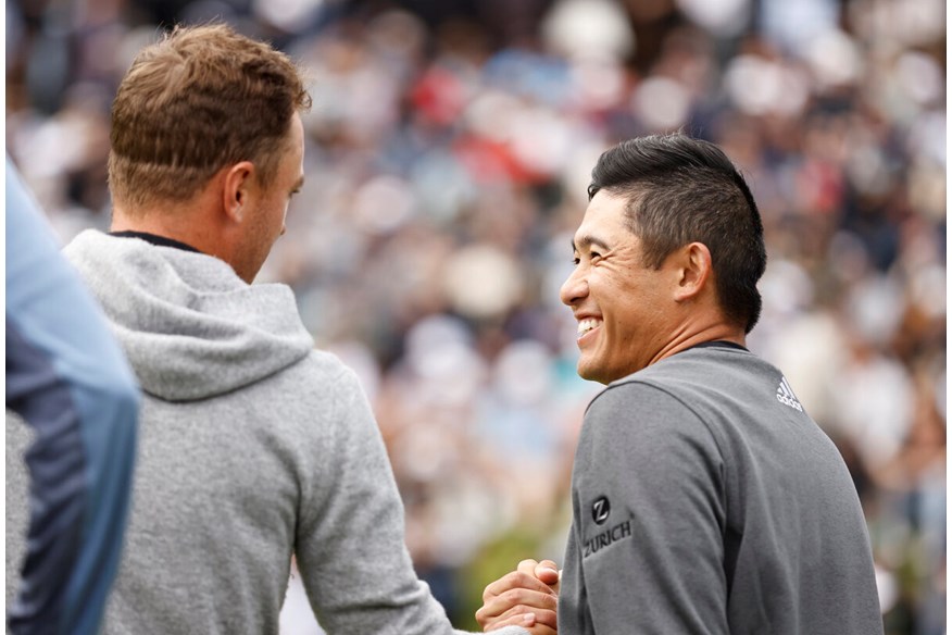 Collin Morikawa and Justin Thomas have played in the Ryder Cup and Presidents Cup together.