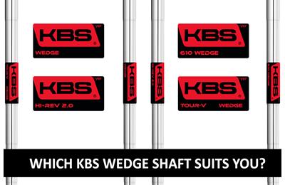 An image showing the four different KBS wedge shafts