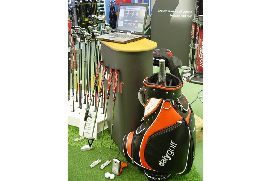 Daly Golf fitting equipment and putters