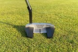 PXG Battle Ready II Bat Attack fang-style mallet putter
