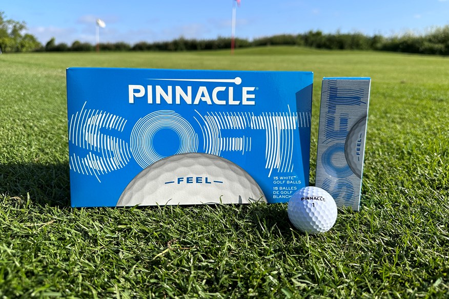 Pinnacle Rush White Golf Balls - 15-Ball Pack For Maximum Distance And Performance