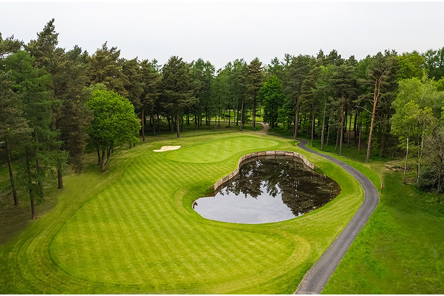 Work on several holes on the back nine of Foxhills' Longcross course – renowned as one of Surrey’s top tree-lined layouts and consistently featured in GB top 100 rankings – has just finished and is now open to members and visitors.