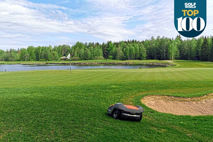 Energy-efficient robot mowers are part of what makes Hirsala one of the most eco-friendly golf clubs in Europe