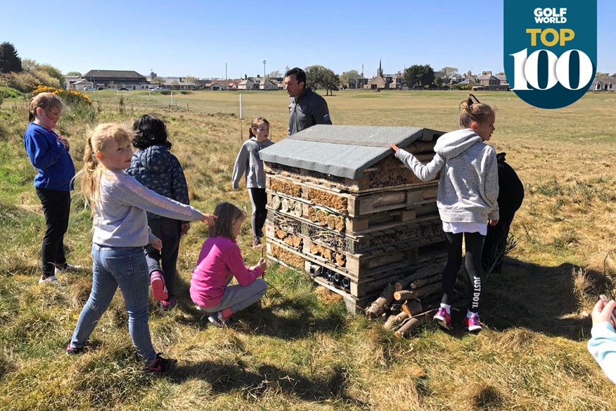 Montrose are encouraging kids to interact with the golf club