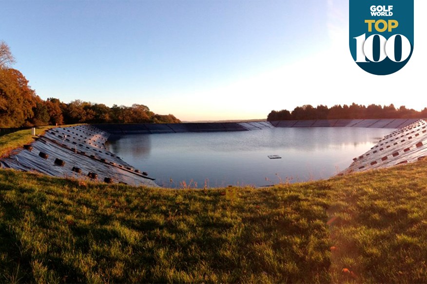 Woburn Golf Club has built its own reservoir to help combat climate change