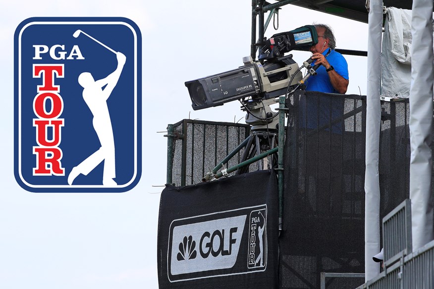 Man with camera at the PGA Tour