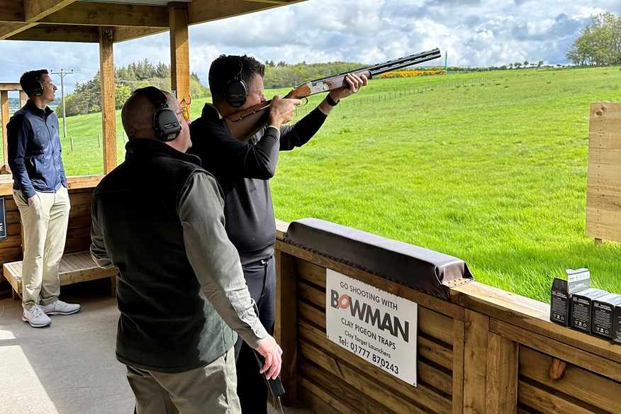 TG Digital Editor Rob Jerram tries his hand at shooting, one of the many activities available as part of the Turnberry Adventures.