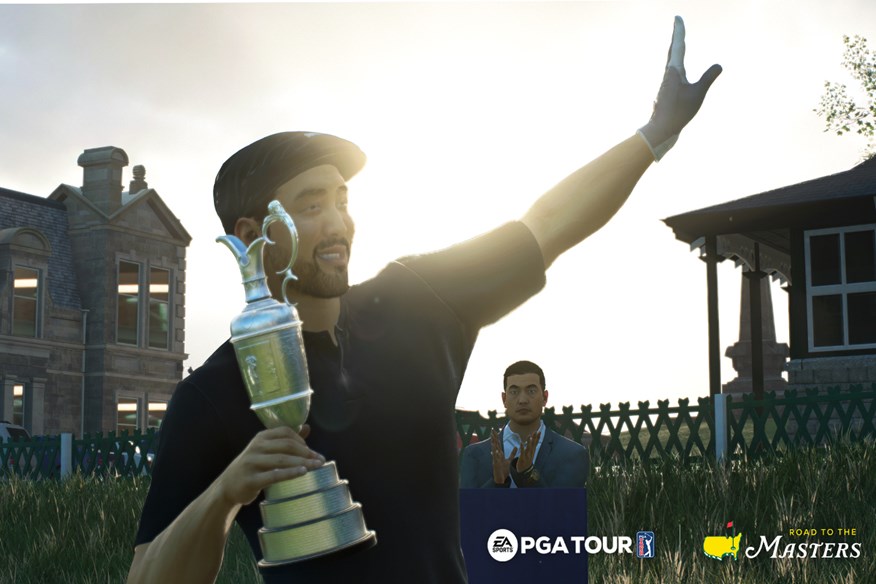 PGA Tour 2023 career mode.