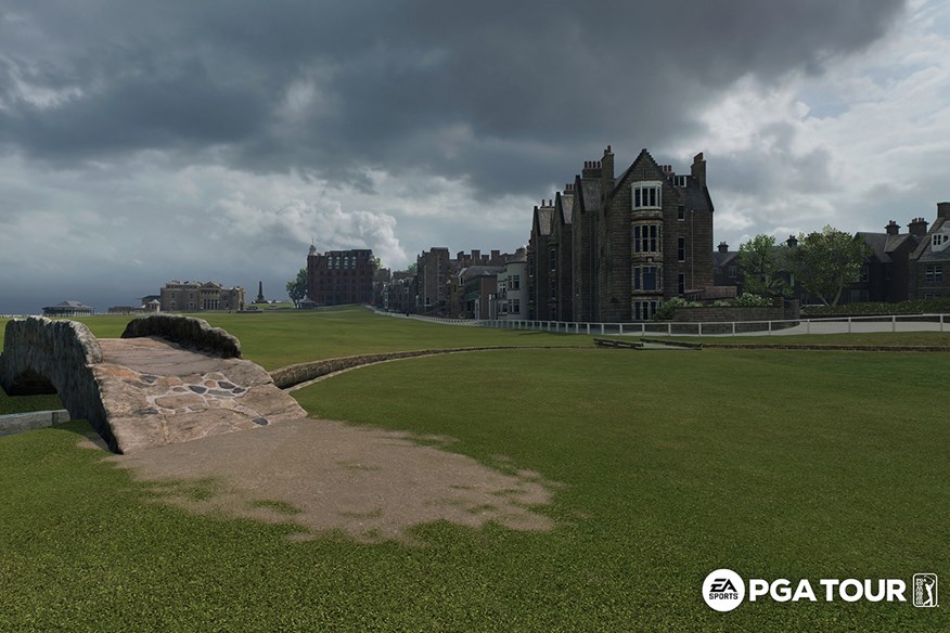 EA Sports PGA Tour 2023 game St Andrews.