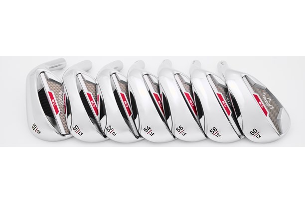 The Callaway CB wedges are available from 48º to 60º.