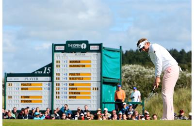 Ian Poulter at The Open a few years ago at Royal Birkdale.