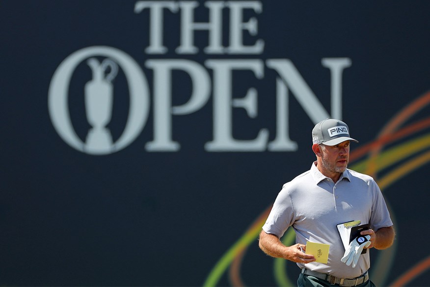 Lee Westwood at 150th Open.