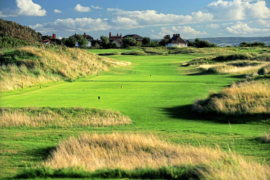 10th hole at Royal Liverpool.