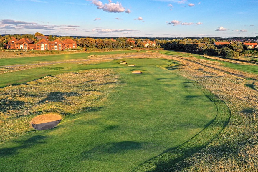 Hole 15 at Royal Liverpool.