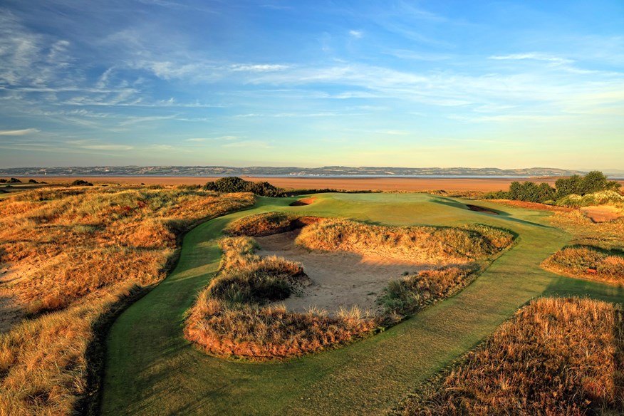 The new 17th hole at Royal Liverpool