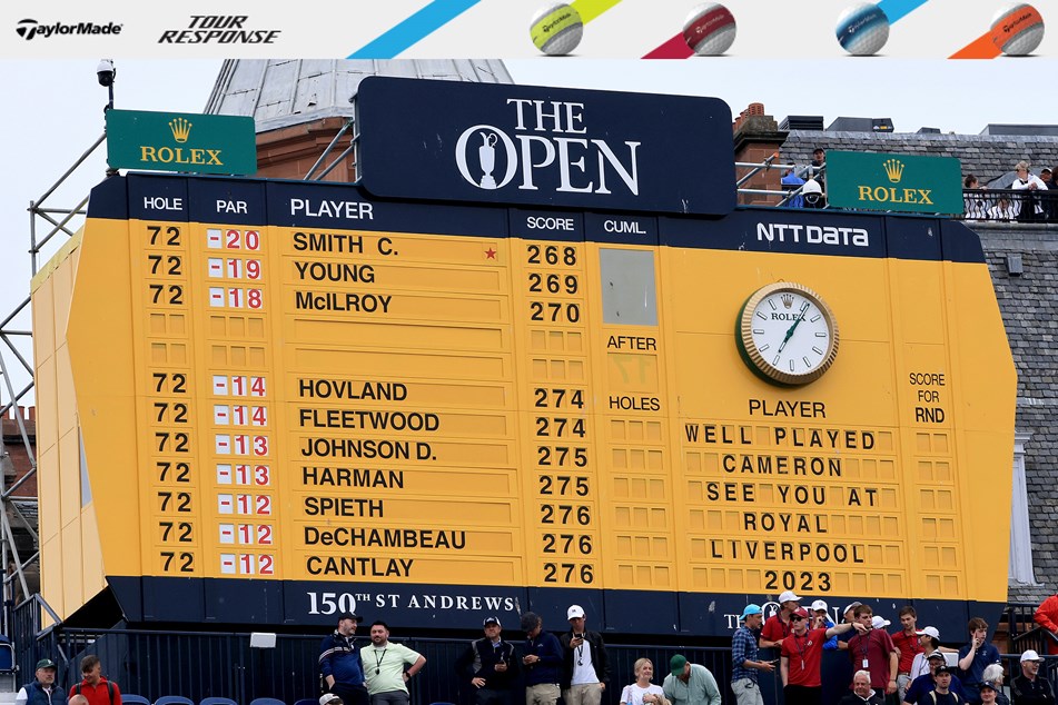 The Open 2023 Live Leaderboard Today's Golfer