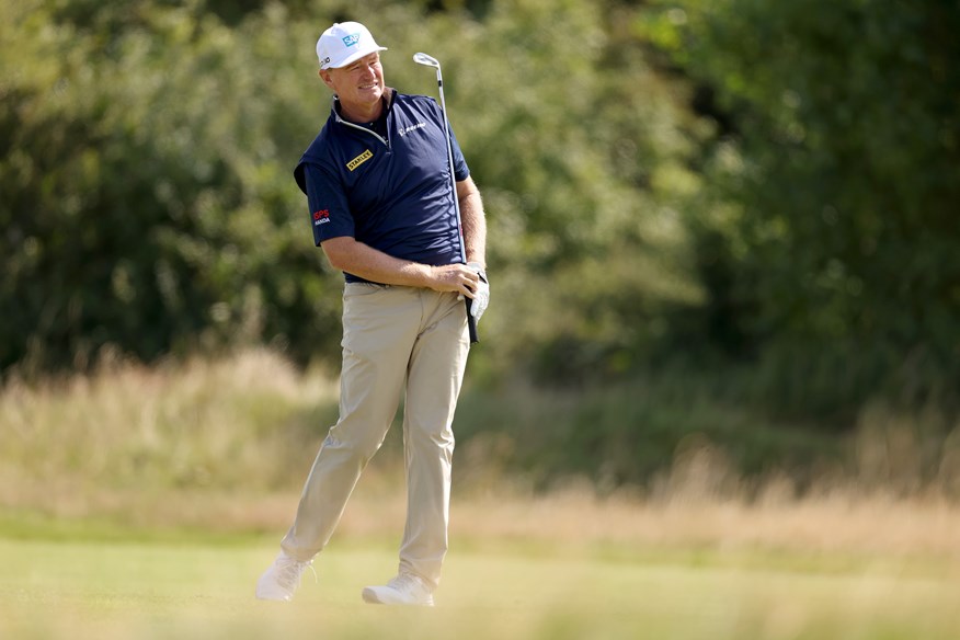 Ernie Els blasted PGA Tour chief Jay Monahan after his opening round at the 151st Open.