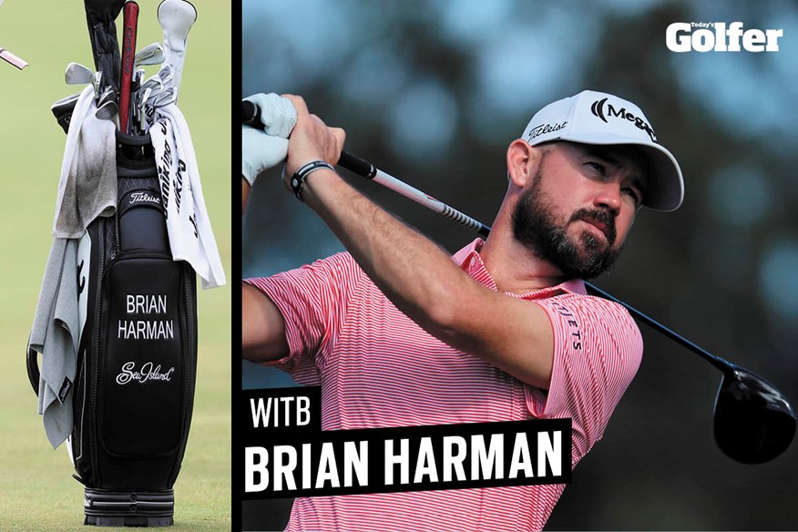 Brian Harman What's in the bag.