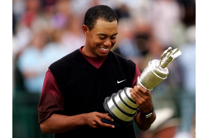 Tiger Woods won the Claret Jug twice at St Andrews.