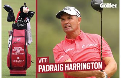 We review what's in the bag of golfer Padraig Harrington.