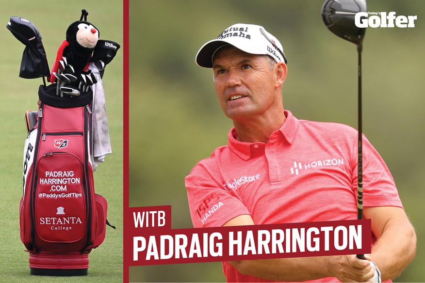 We review what's in the bag of golfer Padraig Harrington.