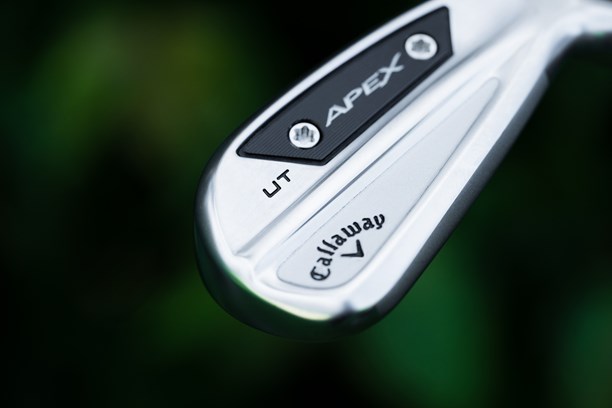 A close-up of the Callaway Apex UT '24 iron.