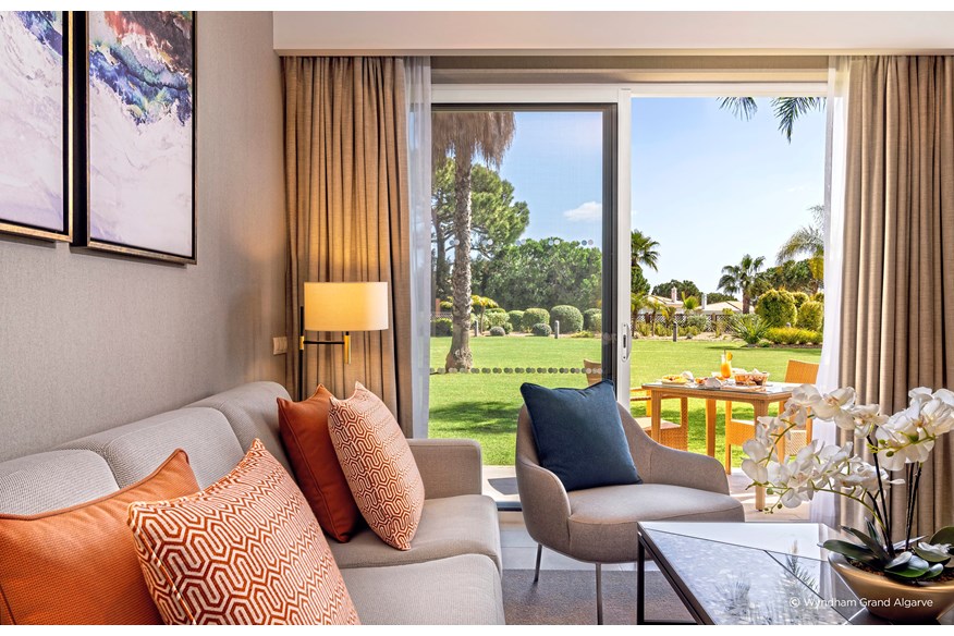 Luxury is guaranteed at the Wyndham Grand Algarve.