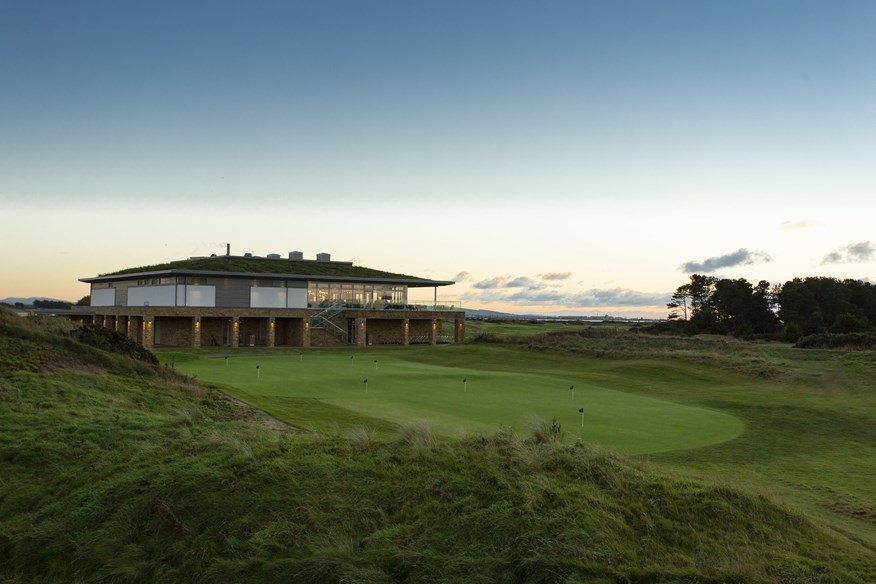 Dundonald Links Clubhouse.