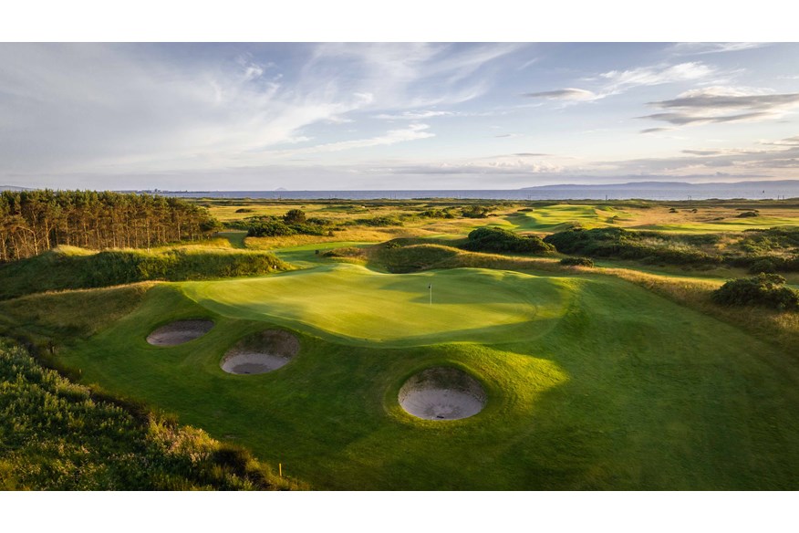 Dundonald Links 11th Green.