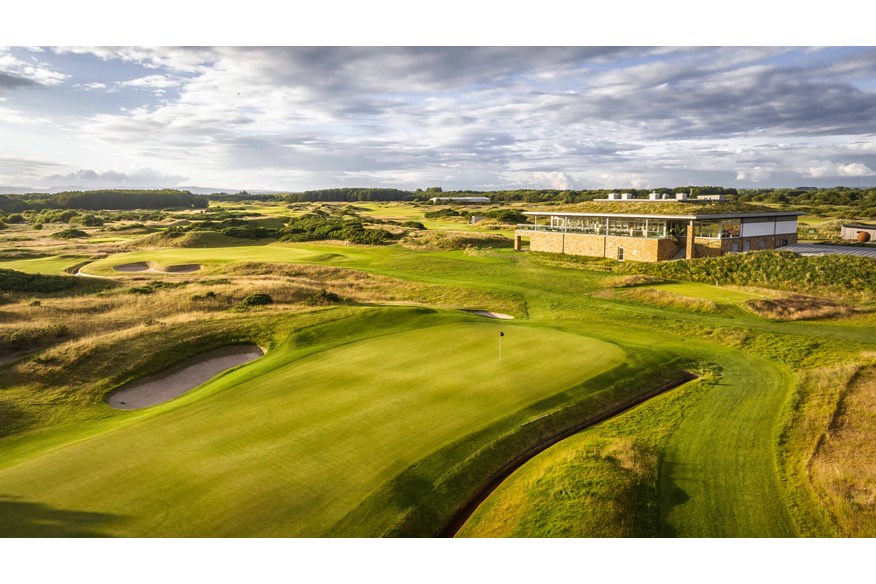 Dundonald Links 18th Green.