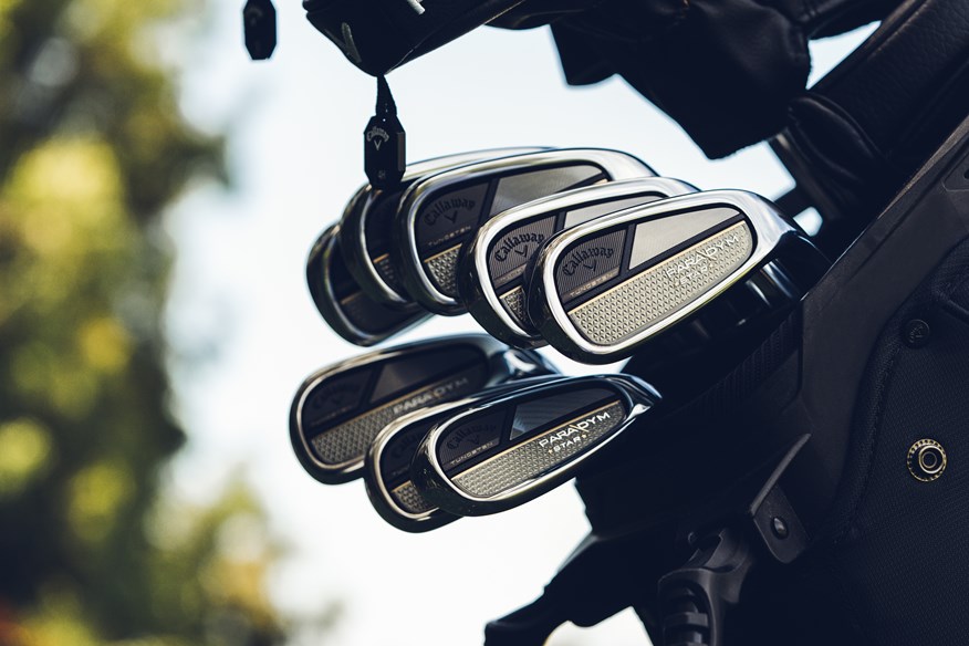 Like the Paradym Star, Callaway's Paradym AI-Smoke irons are aimed at the game improvement market.