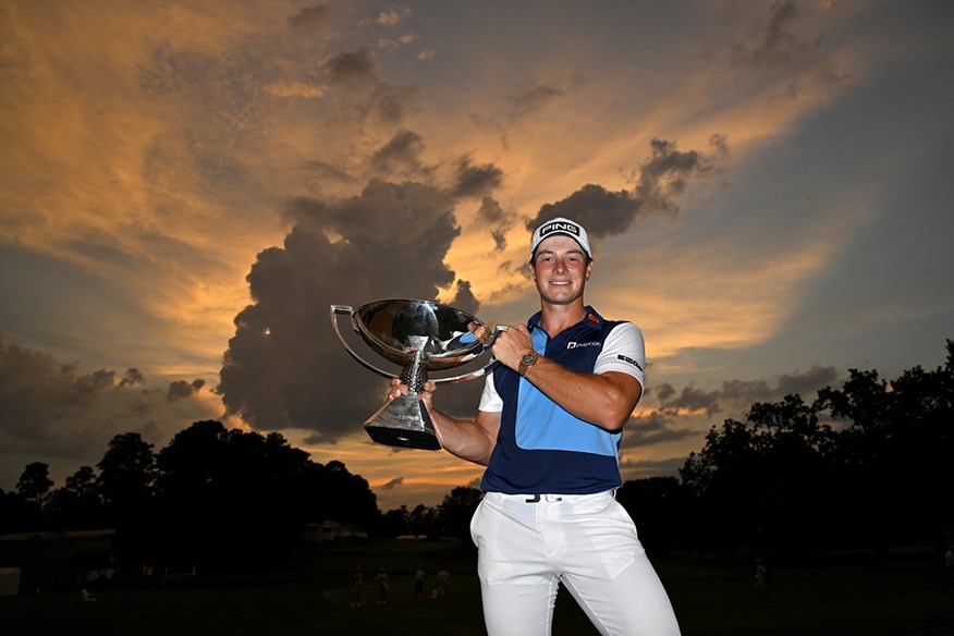 Viktor Hovland is now $18 million richer after winning the FedEx Cup.