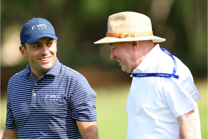 Francesco Molinari is back working with swing coach Denis Pugh.