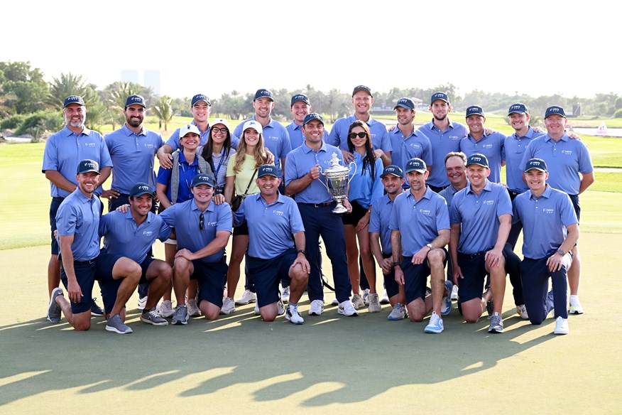 Francesco Molinari led Continental Europe to victory at the Hero Cup in Abu Dhabi.