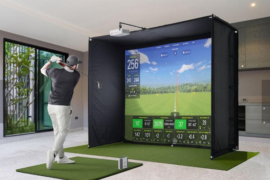 SkyTrak+ Golf Simulator Pro Studio